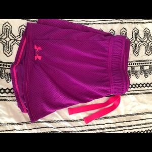 Youth girls Under Armour shorts